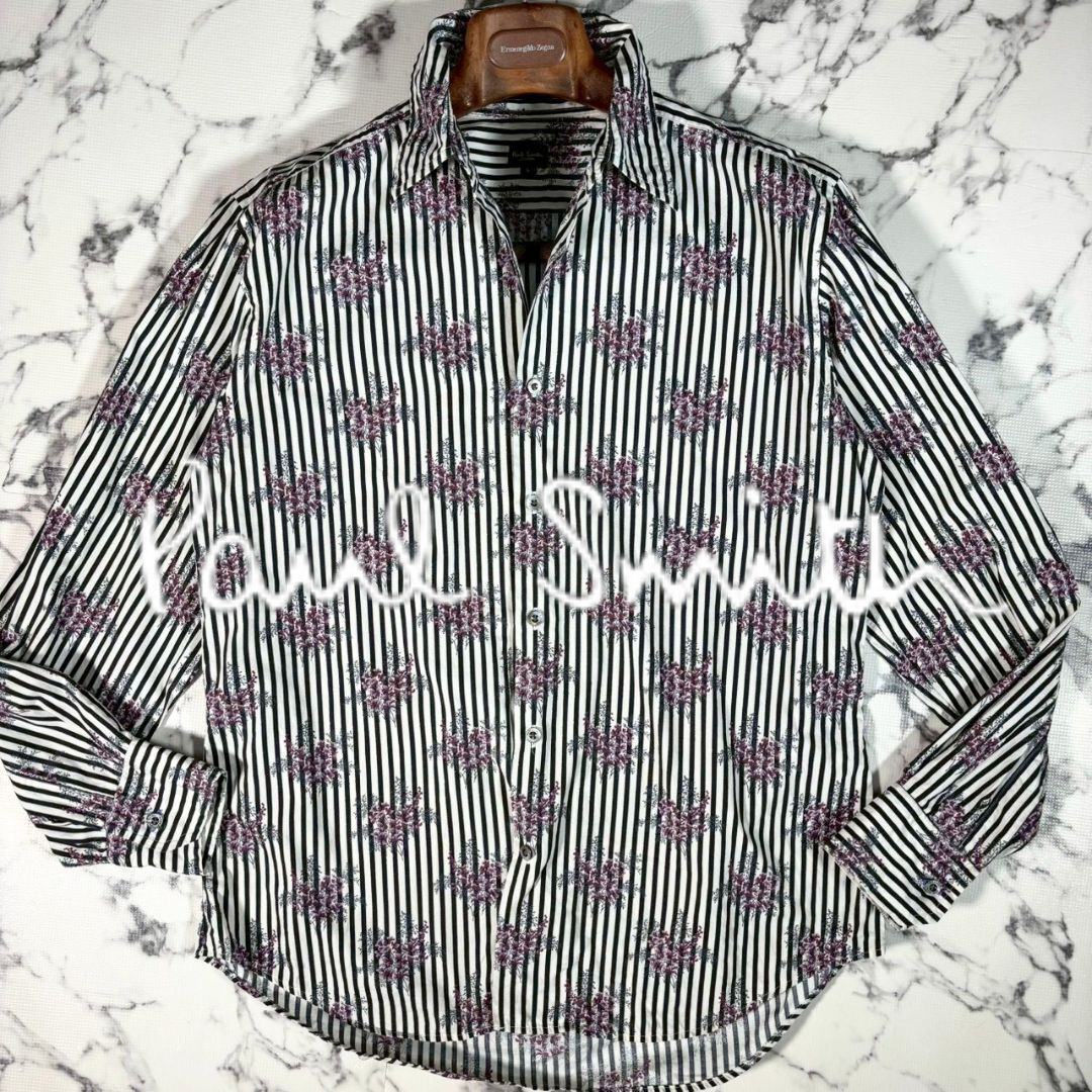 paul smith ポールスミス 花柄薔薇柄シャツ 【公式通販】