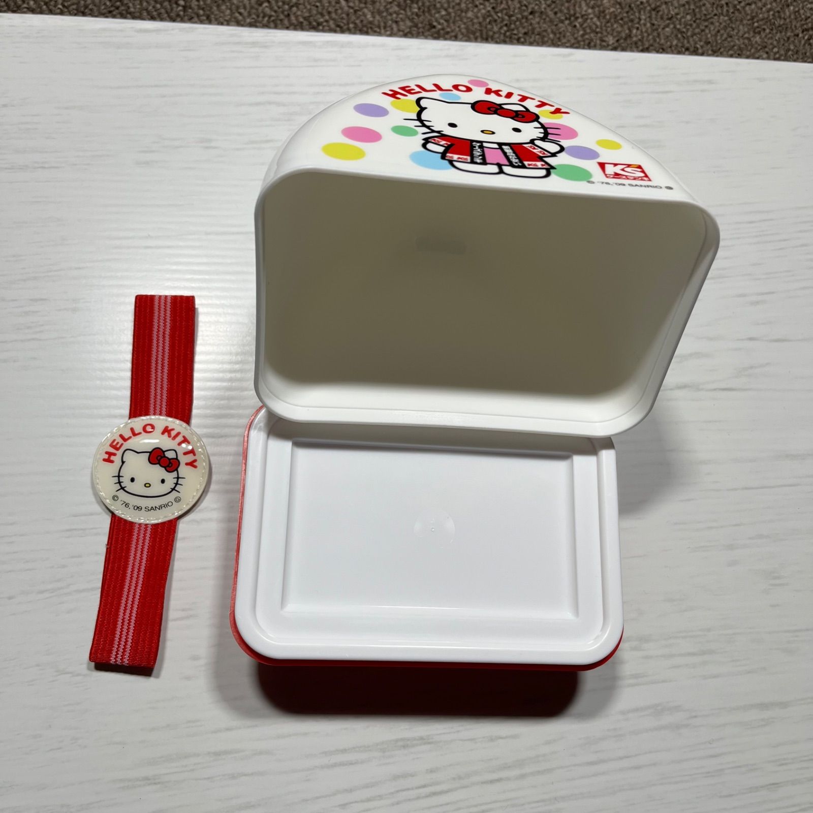 サンリオ Sanrio ハローキティ ノベルティ 非売品 お弁当箱 ランチ