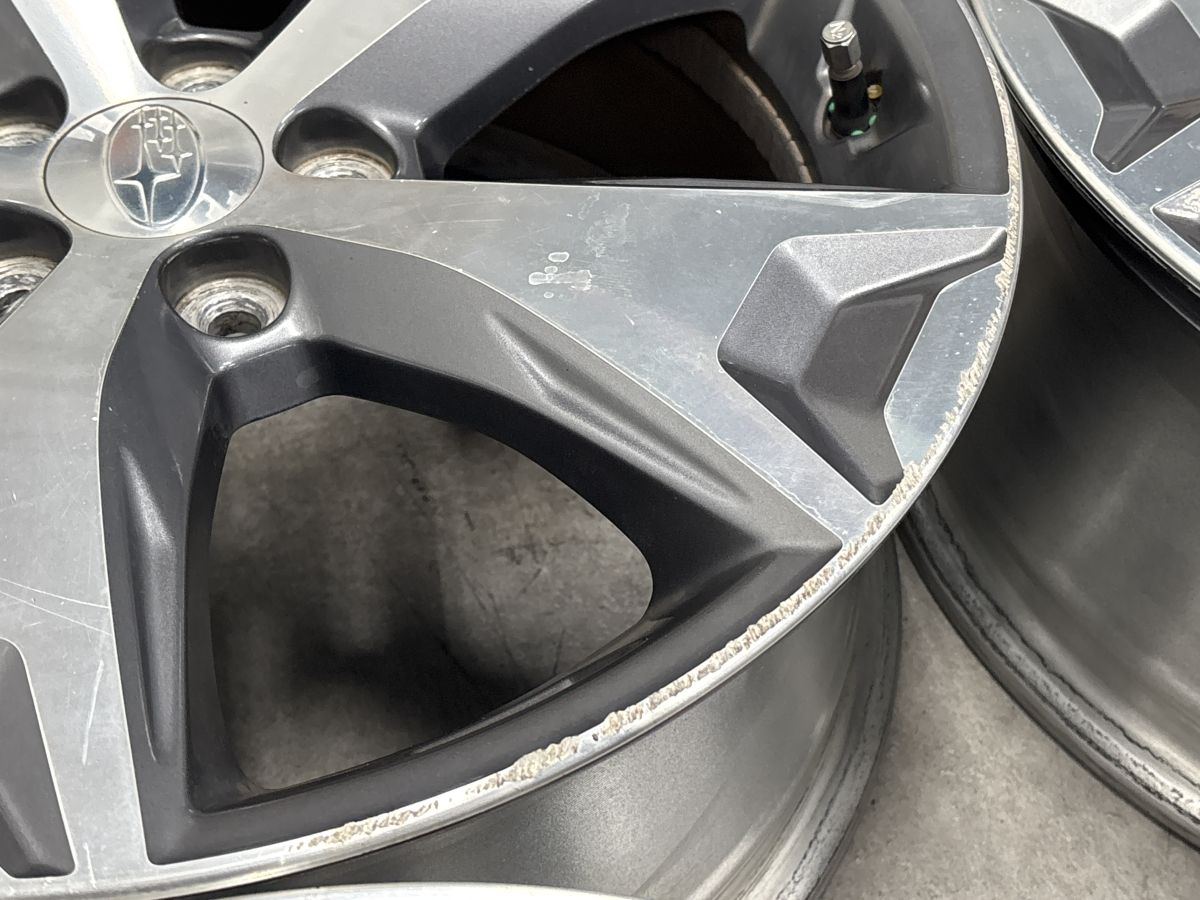 交換用に】スバル SJ フォレスター 純正 17in 7J +48 PCD100 4本セット 
