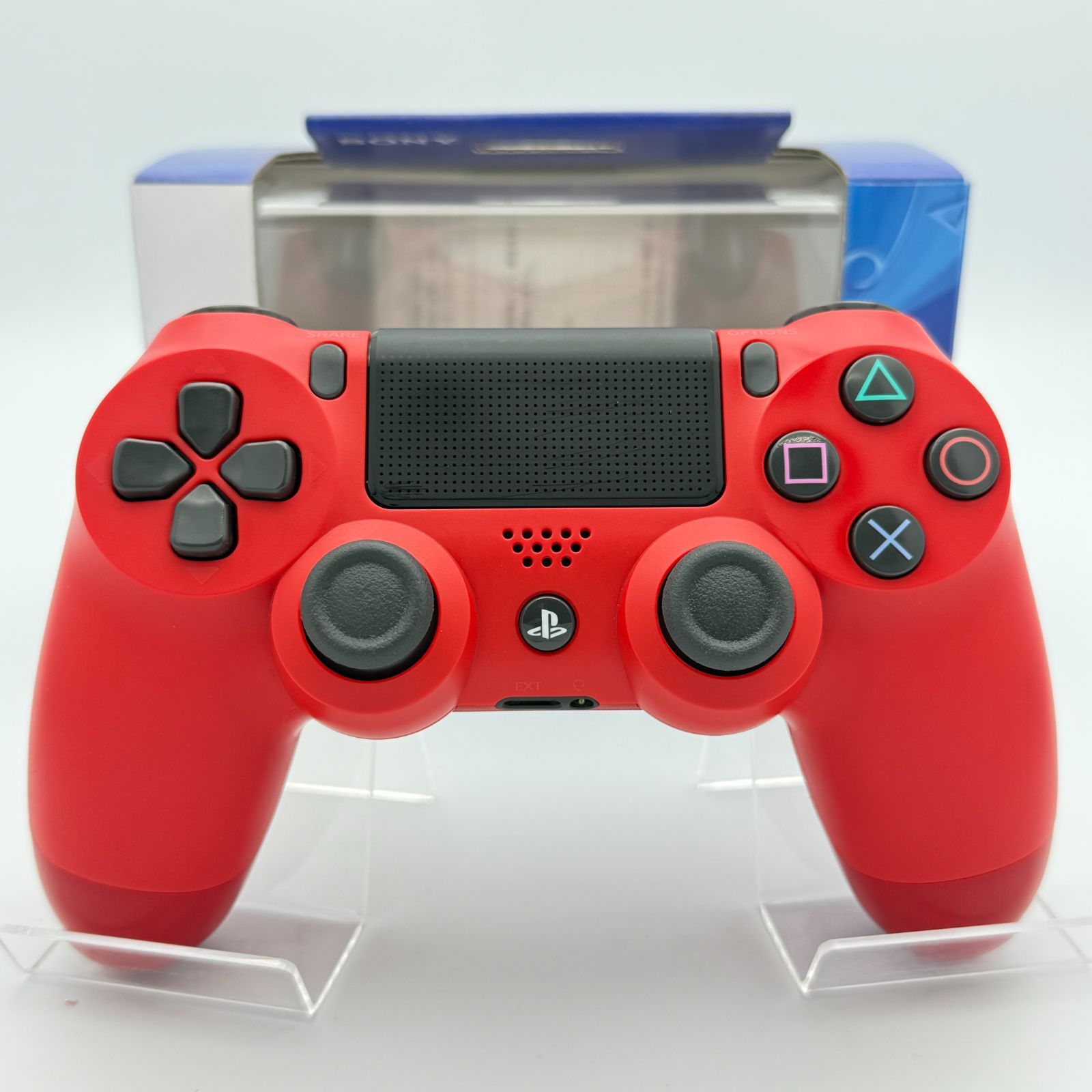【純正品】PS4　コントローラー (DUALSHOCK 4) マグマ・レッド Amazon | 【純正品】ワイヤレスコントローラー (DUALSHOCK 4) マグマ