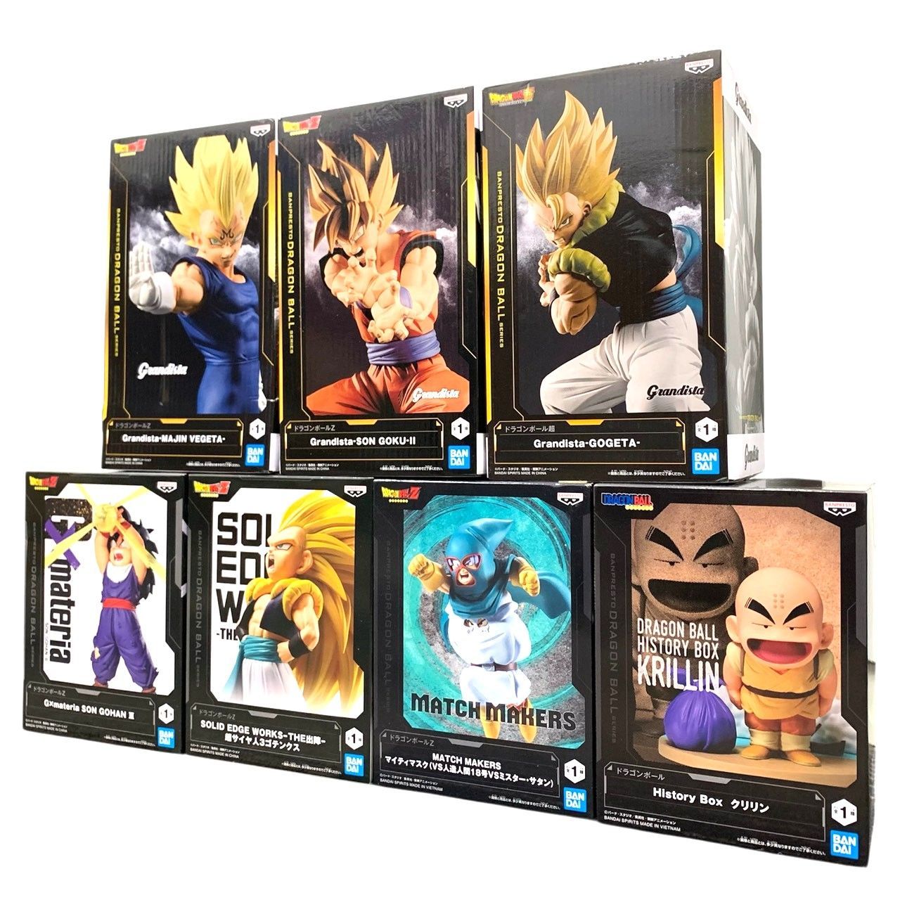 ドラゴンボール フィギュア 5体セット ゴジータ ベジット クリリン 孫悟空 Qoo10] ドラゴンボール 悟空 フィギュア モデル