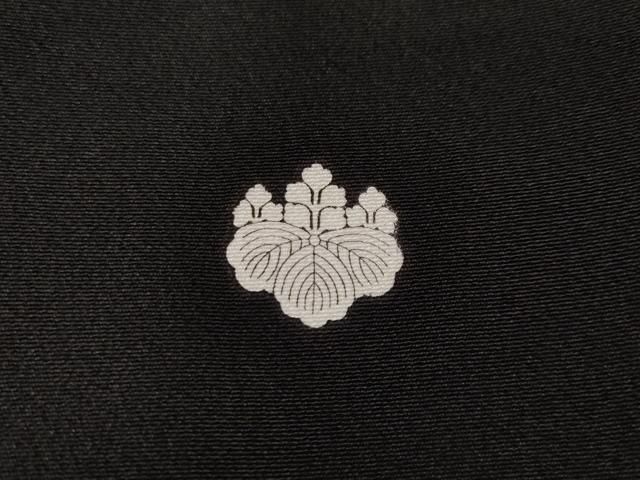 平和屋着物■豪華黒留袖　刺繍　雪輪鳳凰花文　暈し染め　金彩　正絹　逸品　CABF4178ev 平和屋着物□豪華黒留袖 刺繍 雪輪鳳凰花文 暈し染め 金彩 正絹 逸品