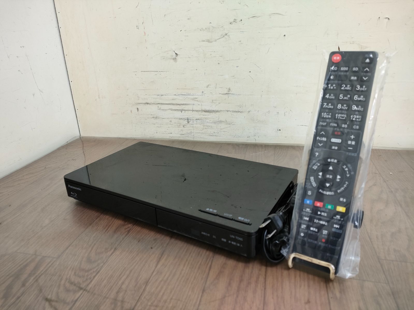 動作品 UN-TD6S ブルーレイプレイヤー/HDDレコーダー パナソニック 管