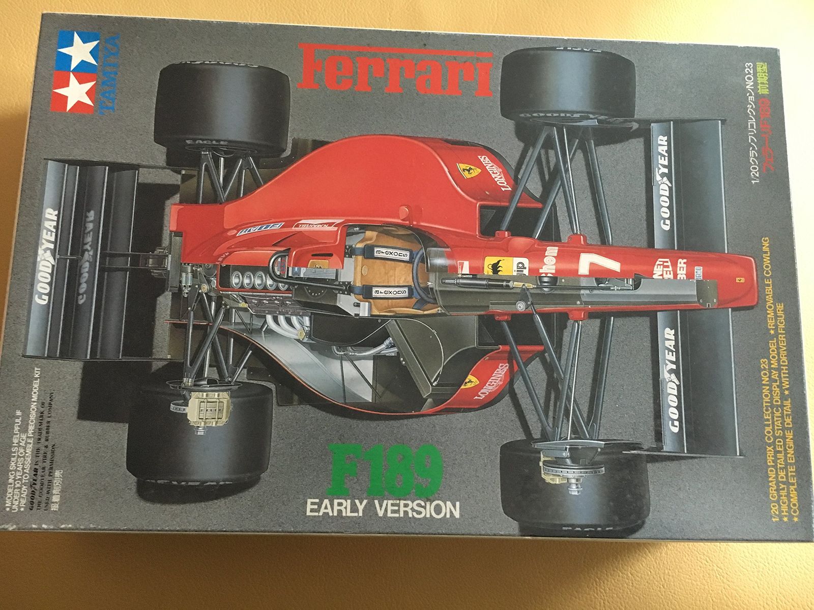 タミヤ 1/20 フェラーリF189前期型 (１／２０ グランプリコレクション:20023)