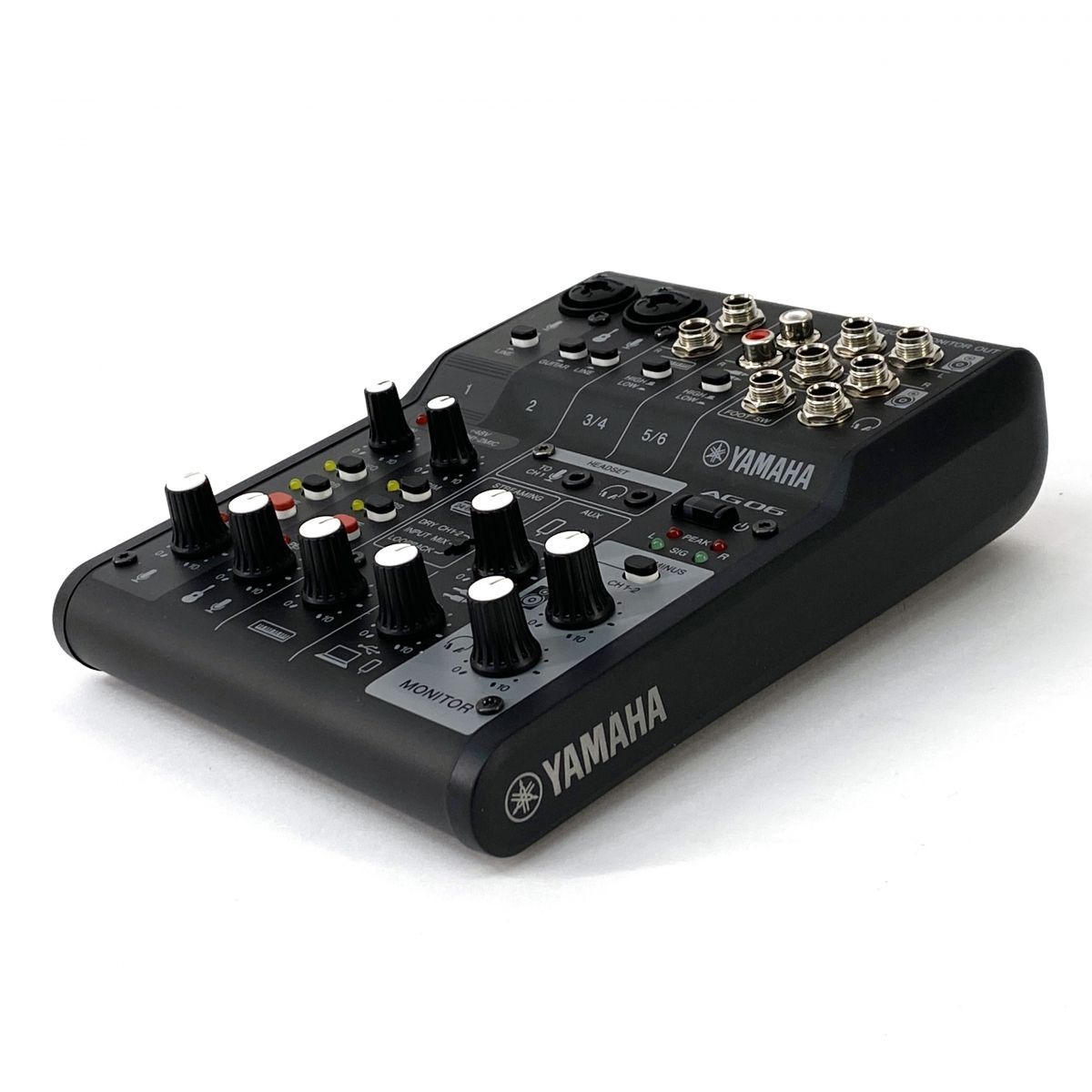 YAMAHA ヤマハ AG06 MK2 B LIVE STREAMING MIXER オーディオ 