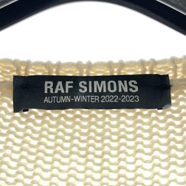 中古】RAF SIMONS 22AW LooSE FIT Cropped Jaquard RS Knit サイズ2