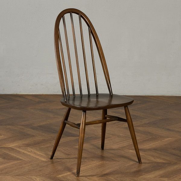 椅子・ソファ イギリス エルム アーコール ERCOL ヴィンテージ クエーカーチェア ブルーラベル ercol 椅子 ウインザー ダイニングチェア 木製 天然木 英国 ウィンザー ブナ イス #98235 グッズ 椅子・ソファ イギリス エルム アーコール ERCOL ヴィンテージ