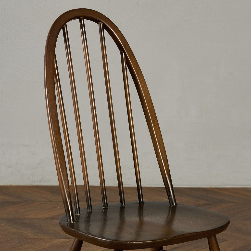 椅子・ソファ イギリス エルム アーコール ERCOL クエーカーチェア ercol 椅子 ウインザー ダイニングチェア 木製 ブナ イス モダン ヴィンテージ #83942 椅子・ソファ イギリス エルム アーコール ERCOL クエーカーチェア