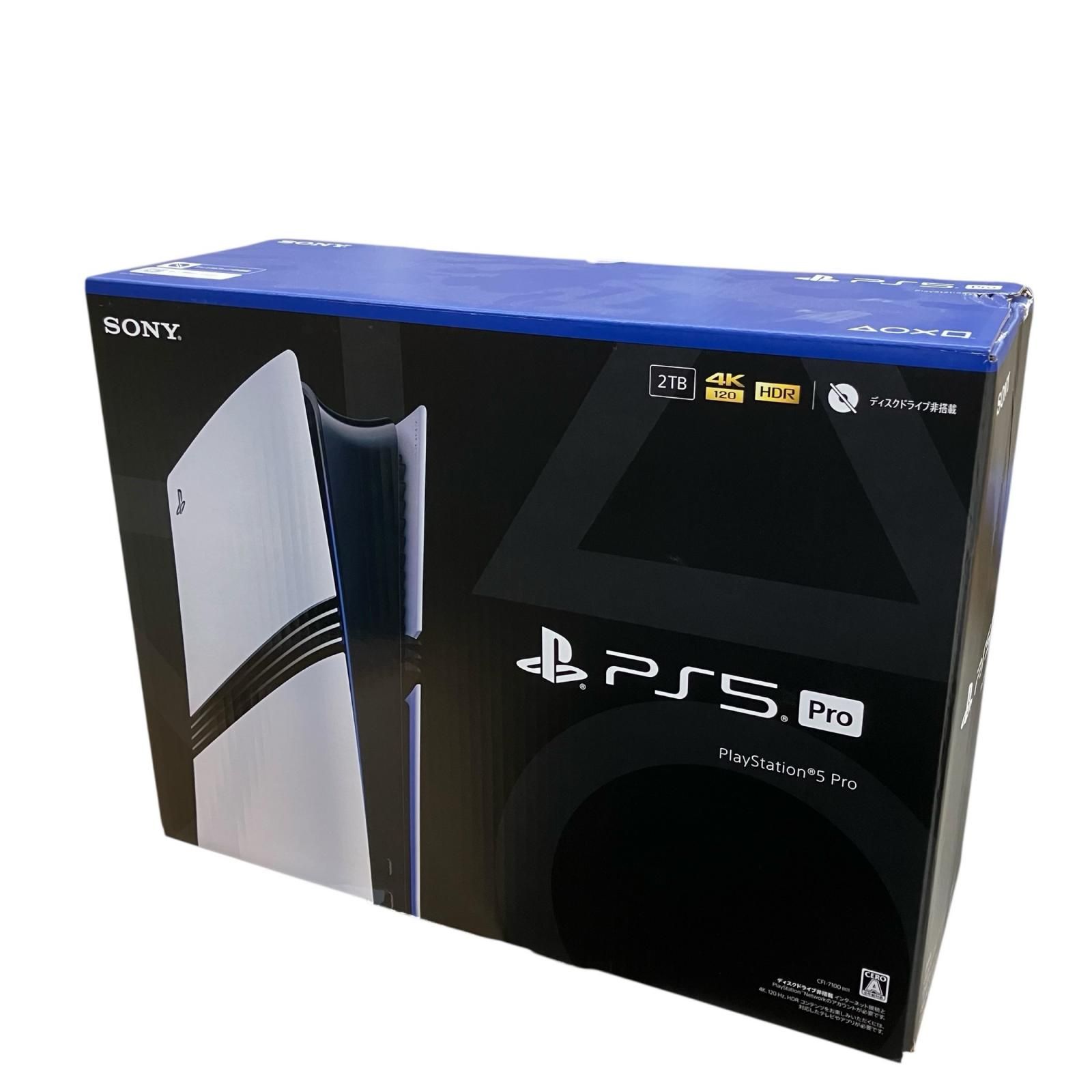 SG00001 SONY ソニー PlayStation5 Pro CFI-7100 B01 - メルカリ
