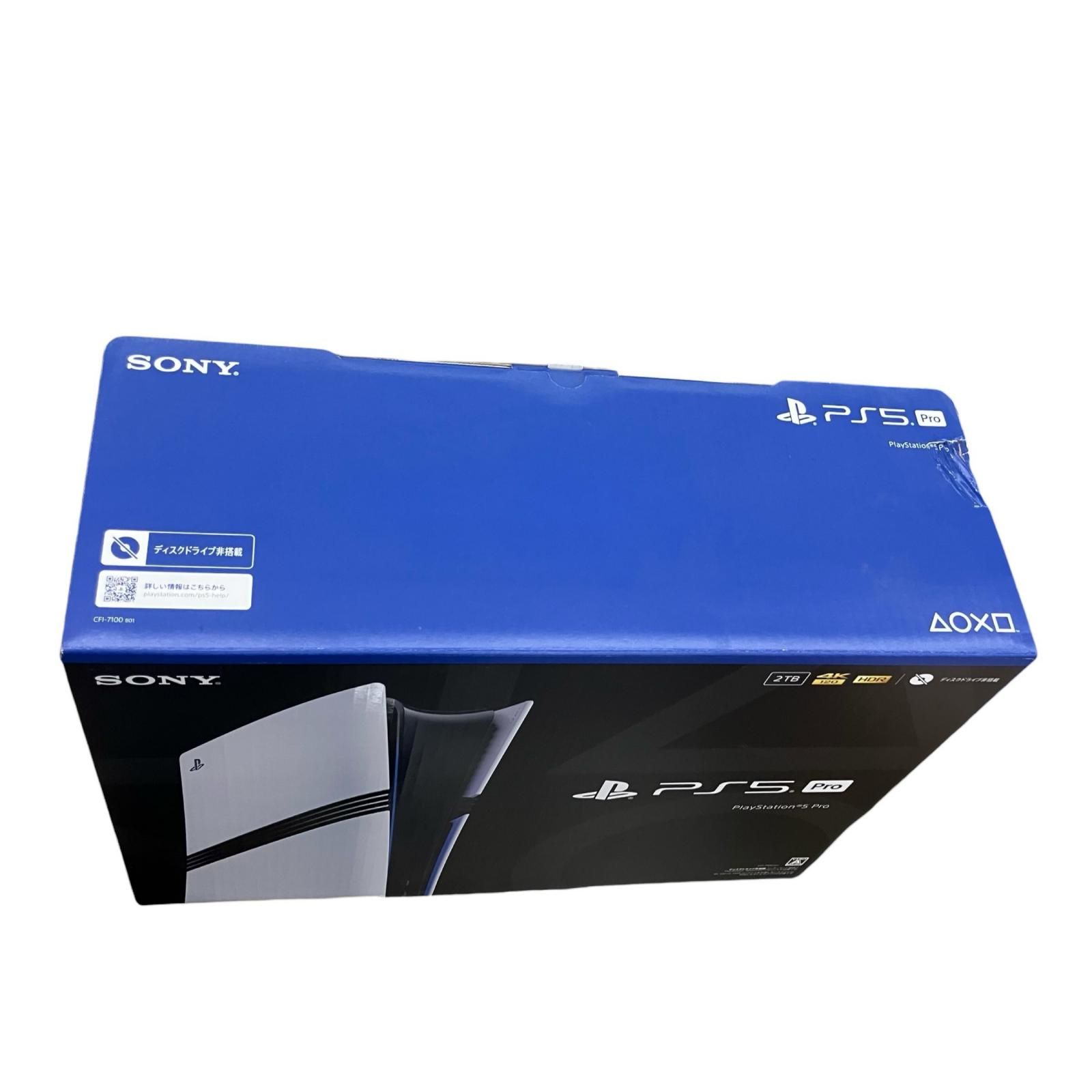 SG00001 SONY ソニー PlayStation5 Pro CFI-7100 B01 - メルカリ