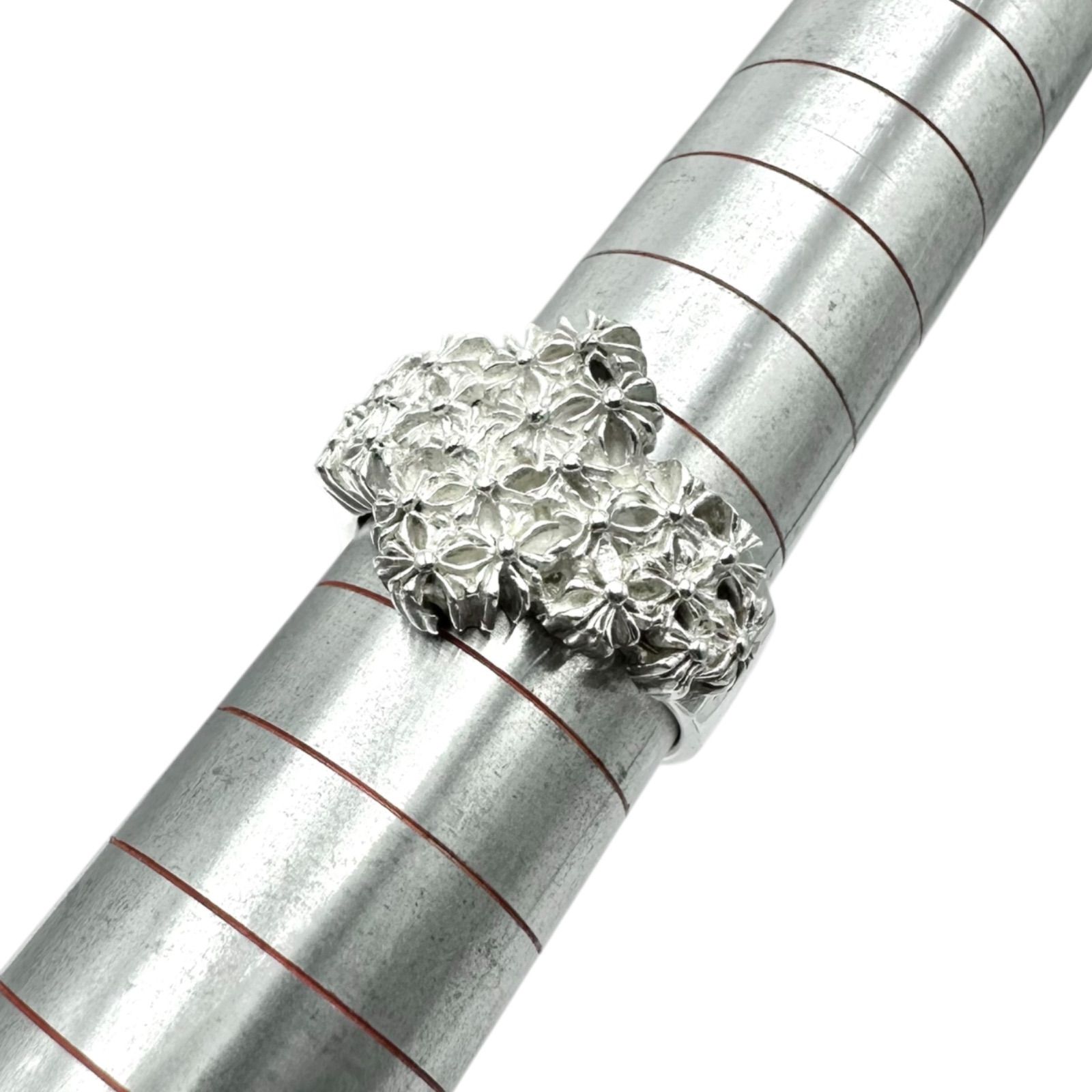 圧巻の迫力】クロス 十字架 Silver 925 刻印 Design Ring シルバー