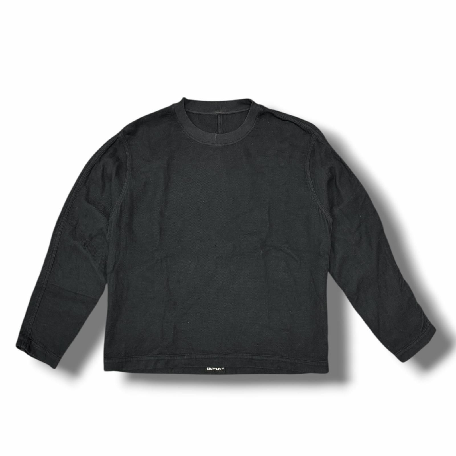 参考上代72600円 CASEY CASEY 23SS WORKER SWEATSHIRT ワーカー 