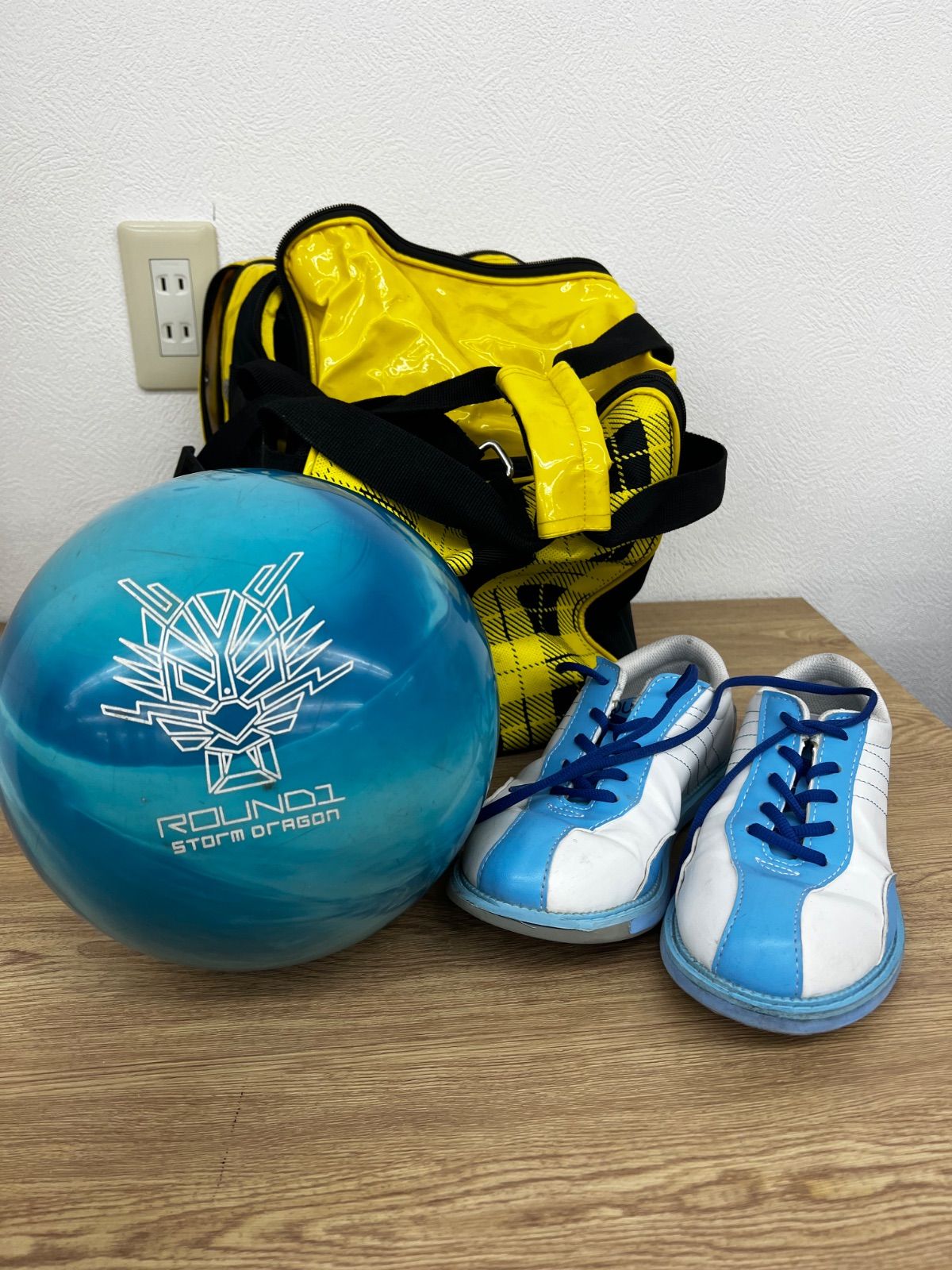 3 ラウンドワン ROUND1 マイボール・マイシューズ セット 22.5cm 約7