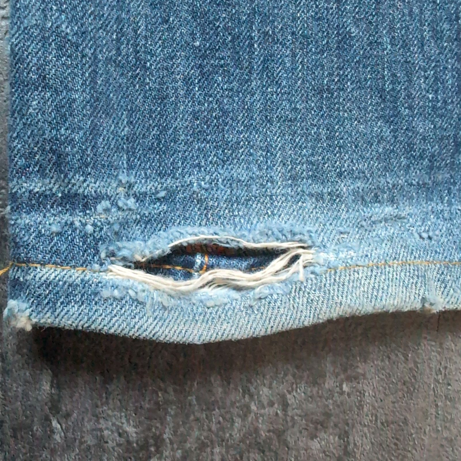 Nudie Jeans Selvedge Regular Ralf Straight Denim Mens W30 Blue 
