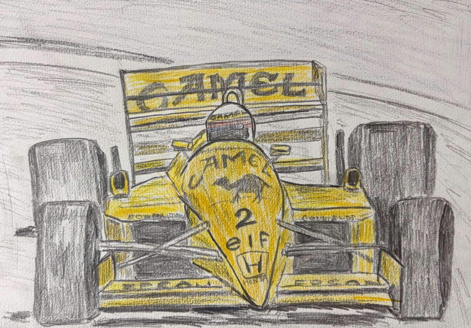 Drawing #016 – Lotus Honda 100T (1988)