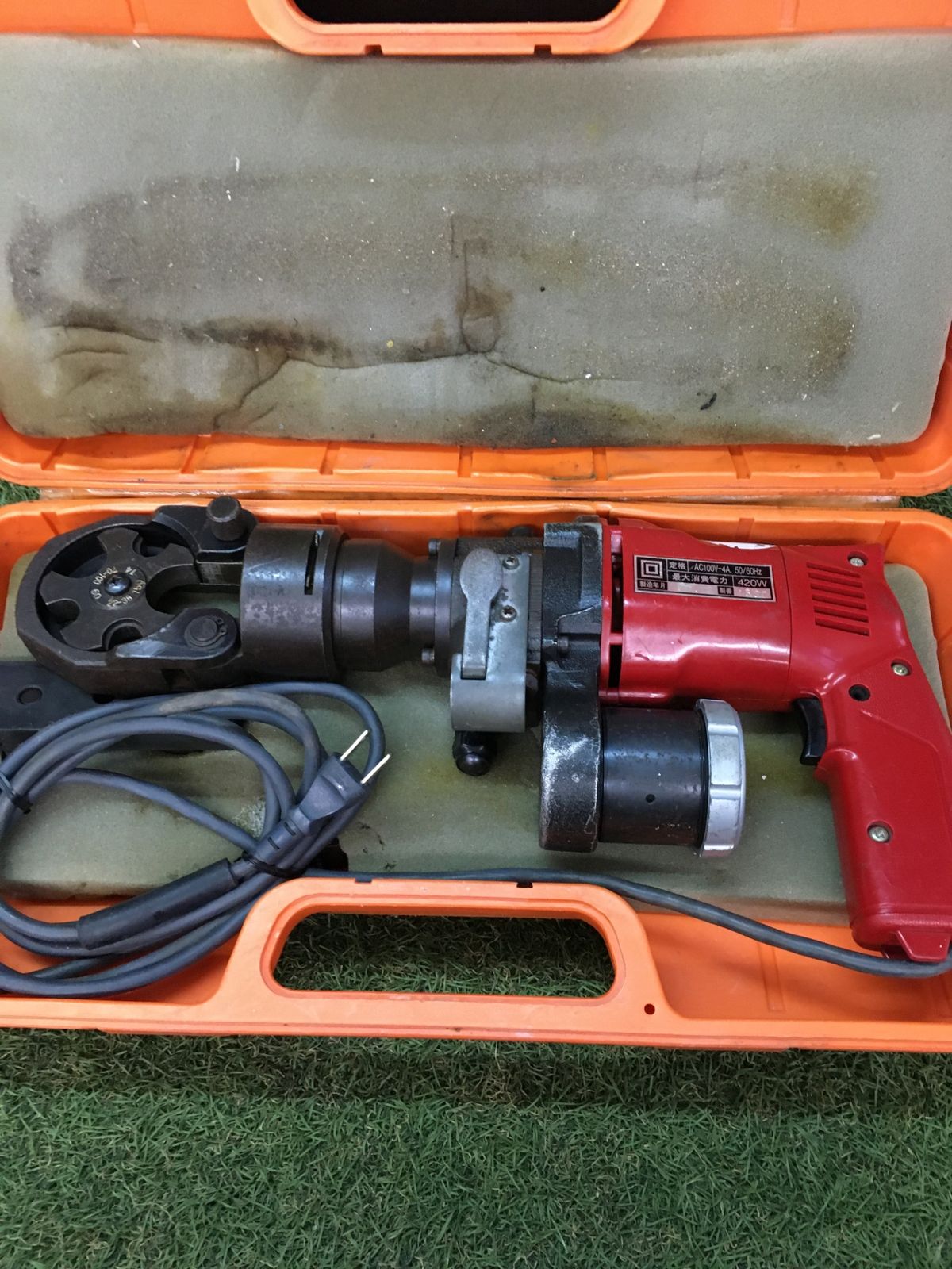 【中古品】【0906】電動油圧式圧着工具らくらくクリンパー　IT7HBWQDMJU4