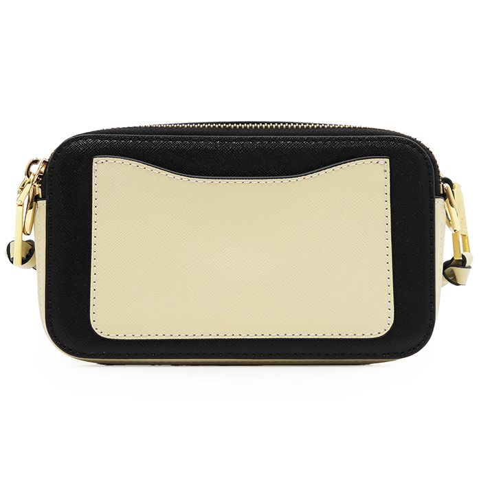 SALE【極美品】MARC JACOBS マークジェイコブス ショルダーバッグ レディース THE SNAPSHOT ダブルJ ポーチ カメラバッグ カバン 鞄 小物 ショルダーストラップ・袋付属 アイボリー ブラック 黒 ベトナム製 SALE【極美品】MARC JACOBS マークジェイコブス ショルダーバッグ