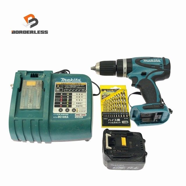 ☆中古品☆makita マキタ 14.4V 充電式振動ドライバドリル HP440D