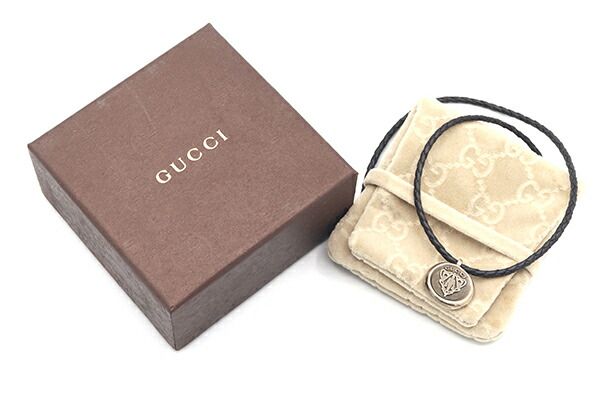 グッチ ネックレス クレストコイン 270669 SV - メルカリ