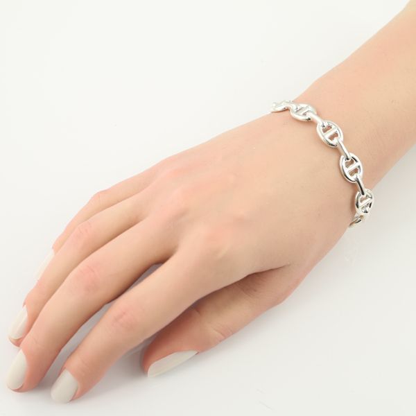 エルメス ブレスレット シェーヌダンクル アンシェネ MM LG刻印