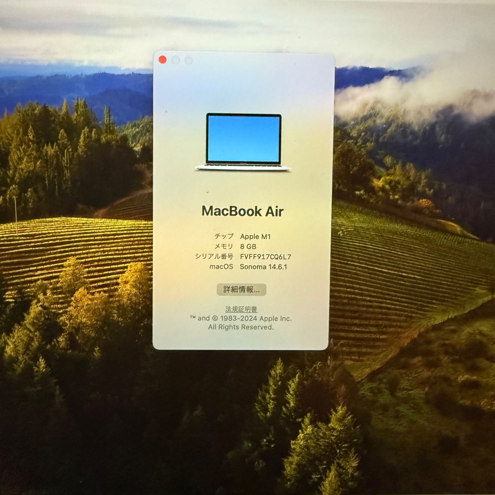 MacBook Air M1 ジャンク 256GB - メルカリ