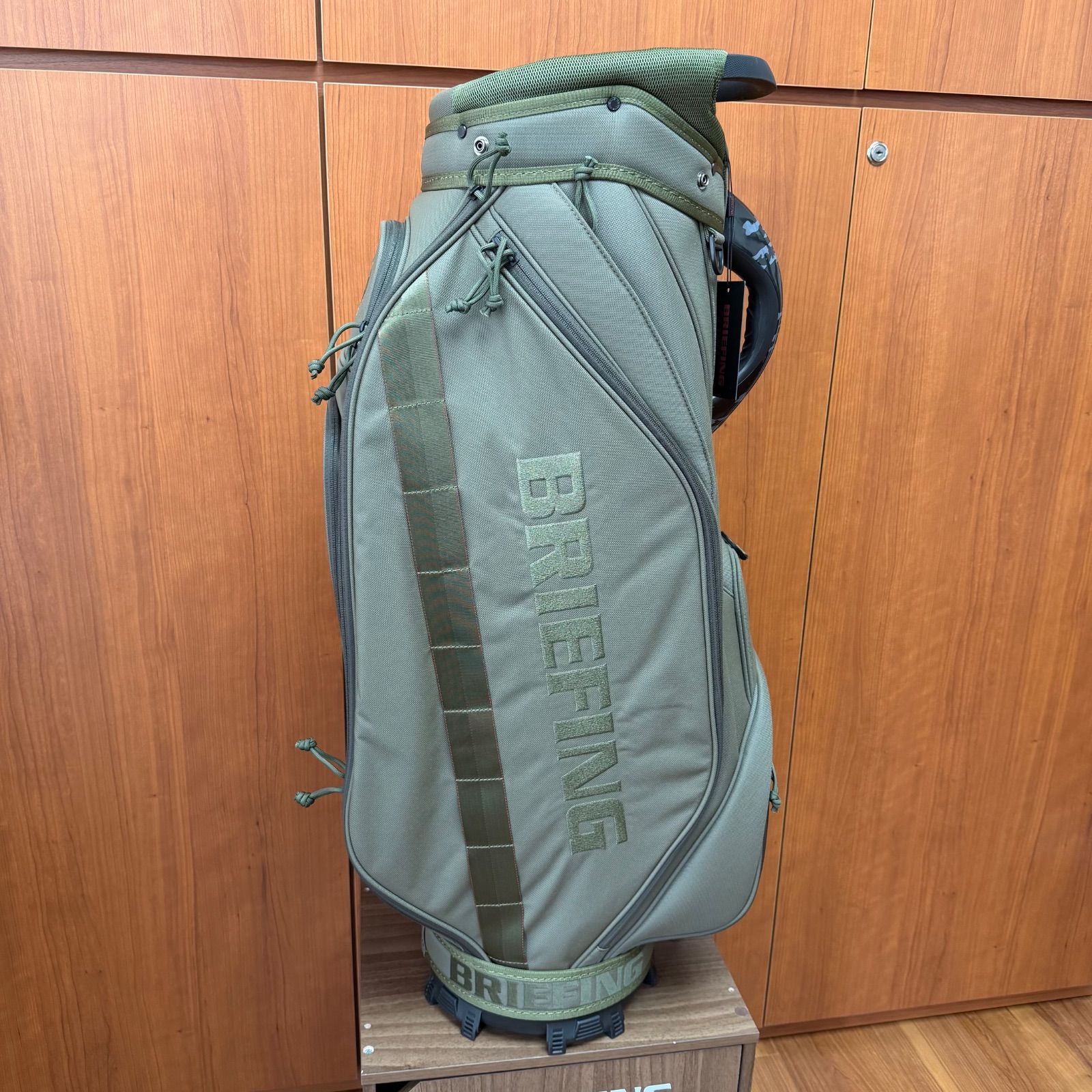 新品・タグ付】BRIEFING GOLF キャディバッグ CR-5 #04 レンジャー 