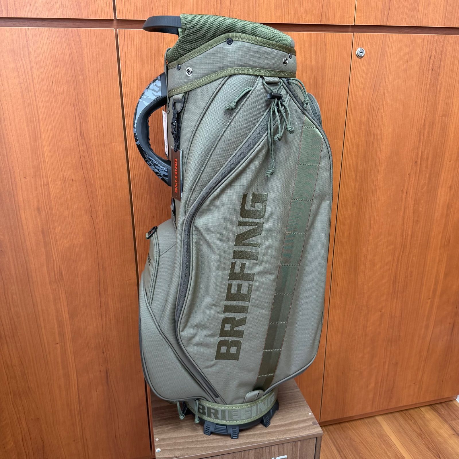 新品・タグ付】BRIEFING GOLF キャディバッグ CR-5 #04 レンジャー