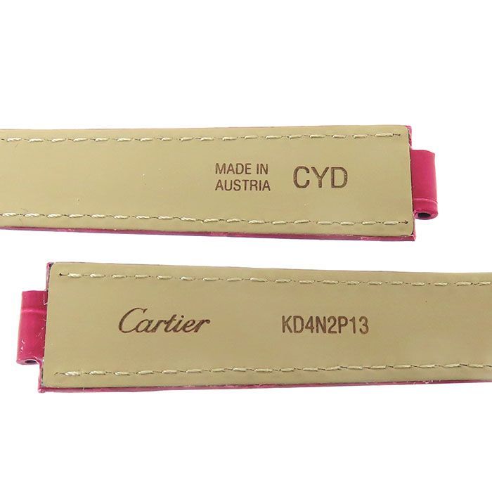 Cartier カルティエ アリゲーター レザー ベルト KD4N2P13 ライト