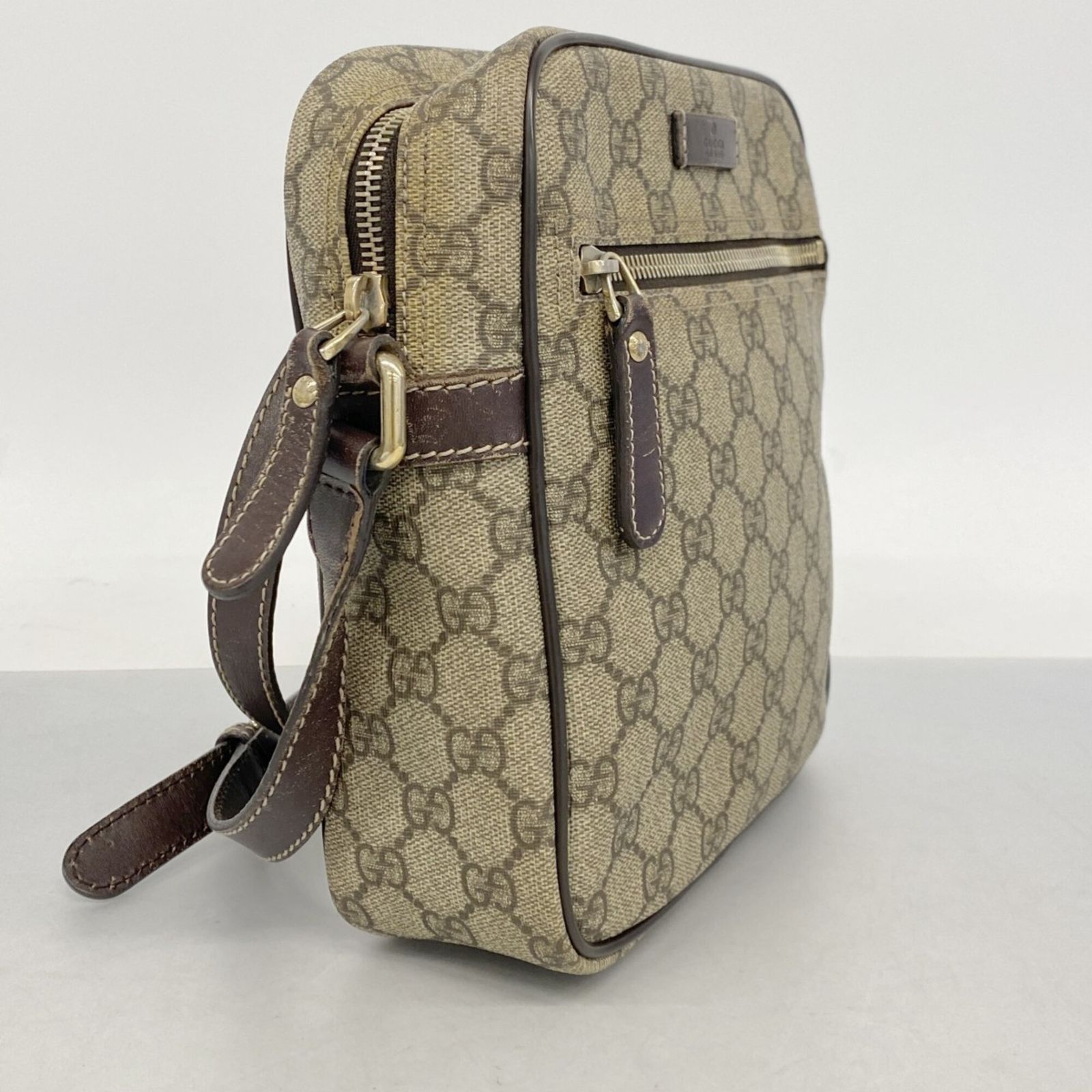 グッチ(Gucci) グッチ ショルダーバッグ GGスプリーム 233268 ブラウン 