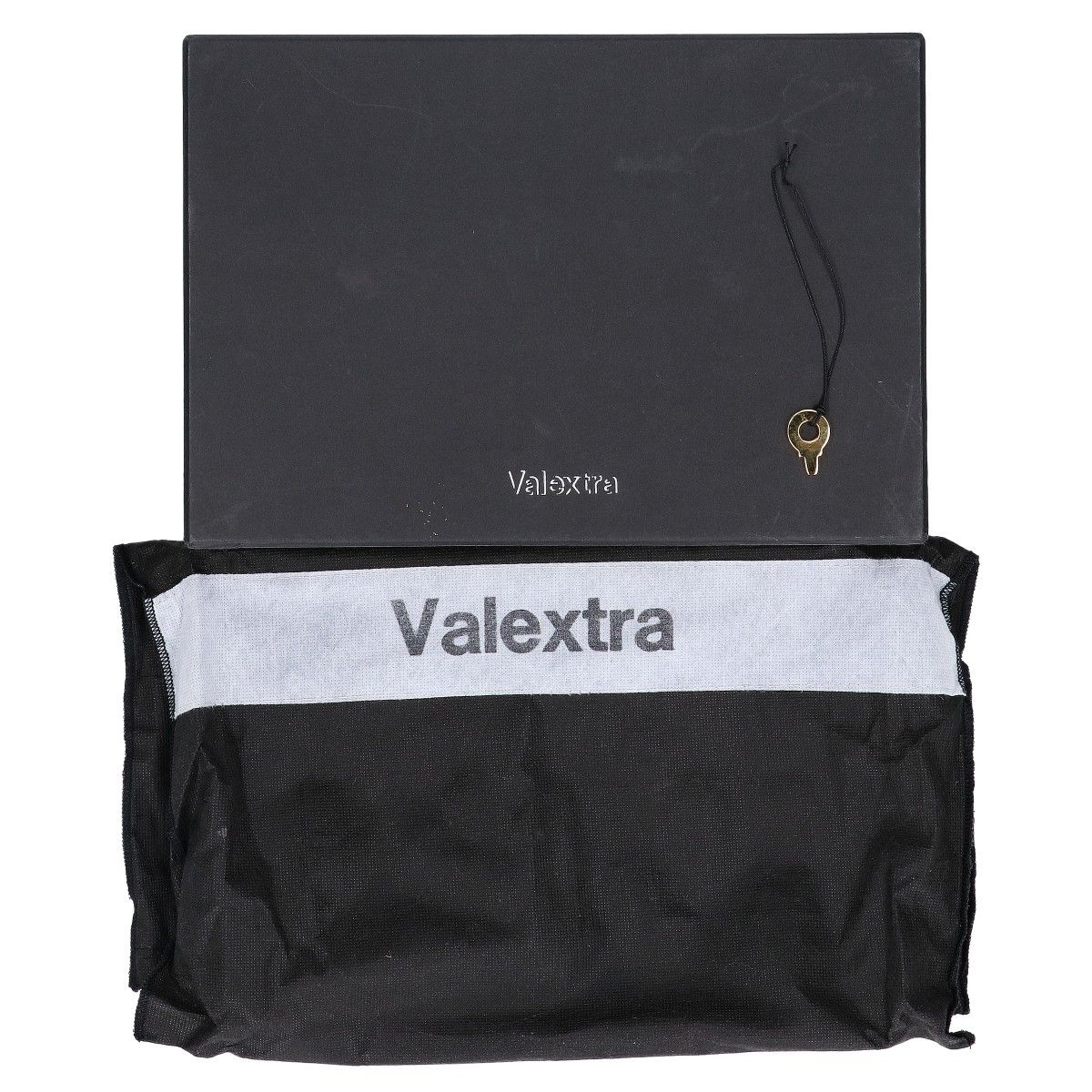 希少★美品 Valextra シャーロックホームズ ビジネスバッグ キー付 黒 バレクストラ valextra】シャーロックキー2室ブリーフバッグ 黒