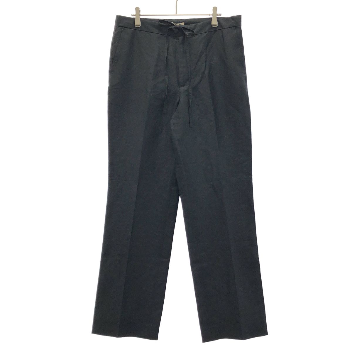 AURALEE オーラリー 21SS SILK LINEN DOBBY SLACKS スラックスパンツ