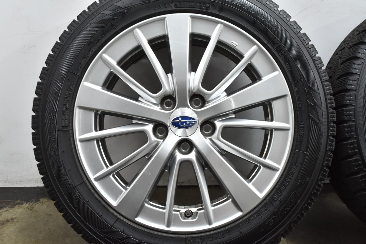 交換用に】スバル インプレッサスポーツ 純正 16in 6.5J +55 PCD100 
