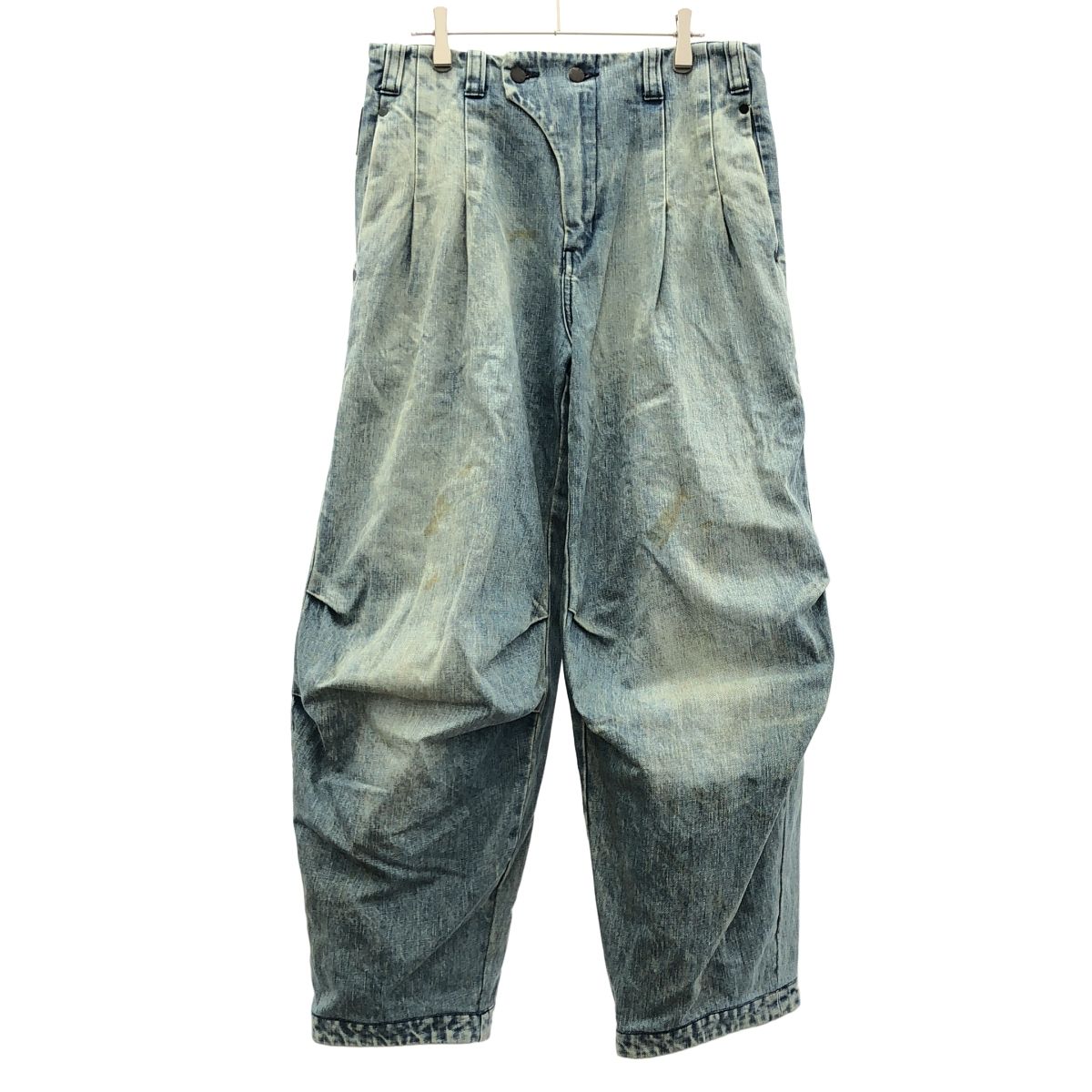 DEVOA デヴォア Denim Baggy Pants デニムバギーパンツ インディゴ 