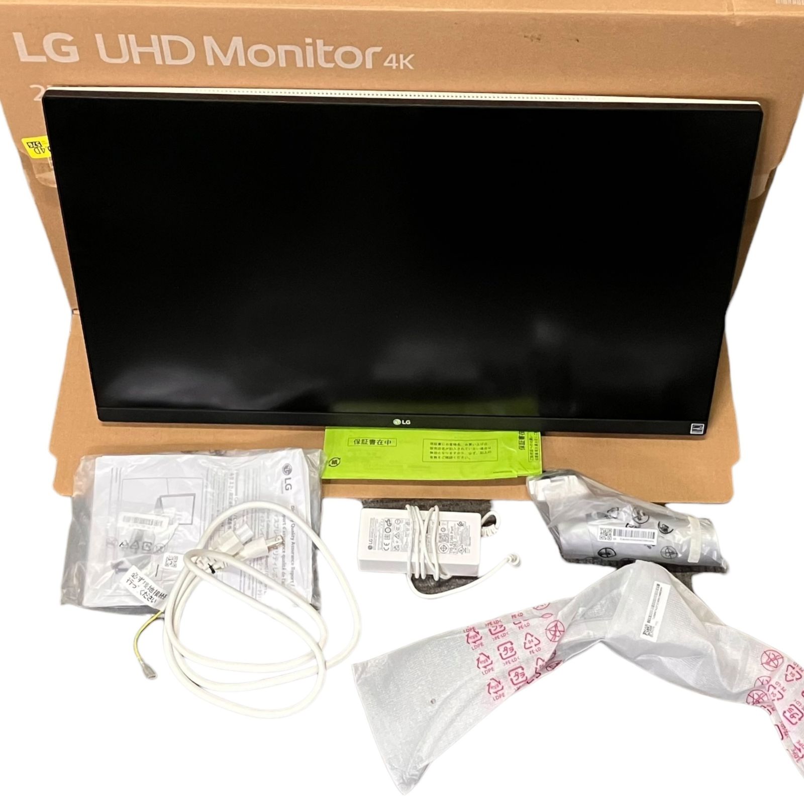中古B】LG 27UP600-W 27インチ 4Kモニター - メルカリ