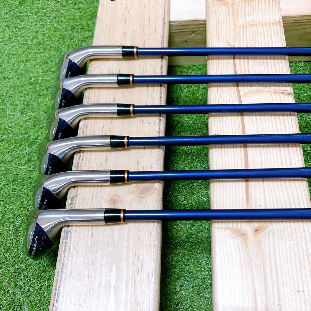 6本) スポルディング ハイボールパワーアイアン 5～9.P オリジナル