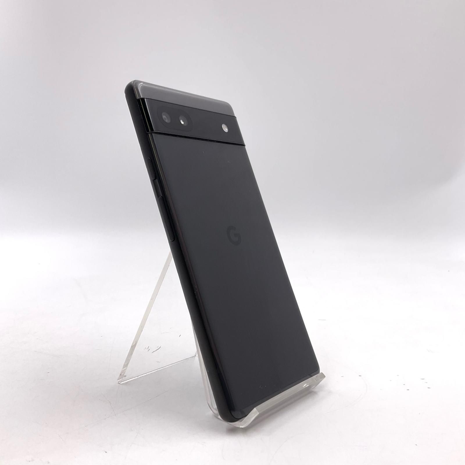 最速発送】Google Pixel 6a 128GB Charcoal au SIMフリー 白ロム【難有 