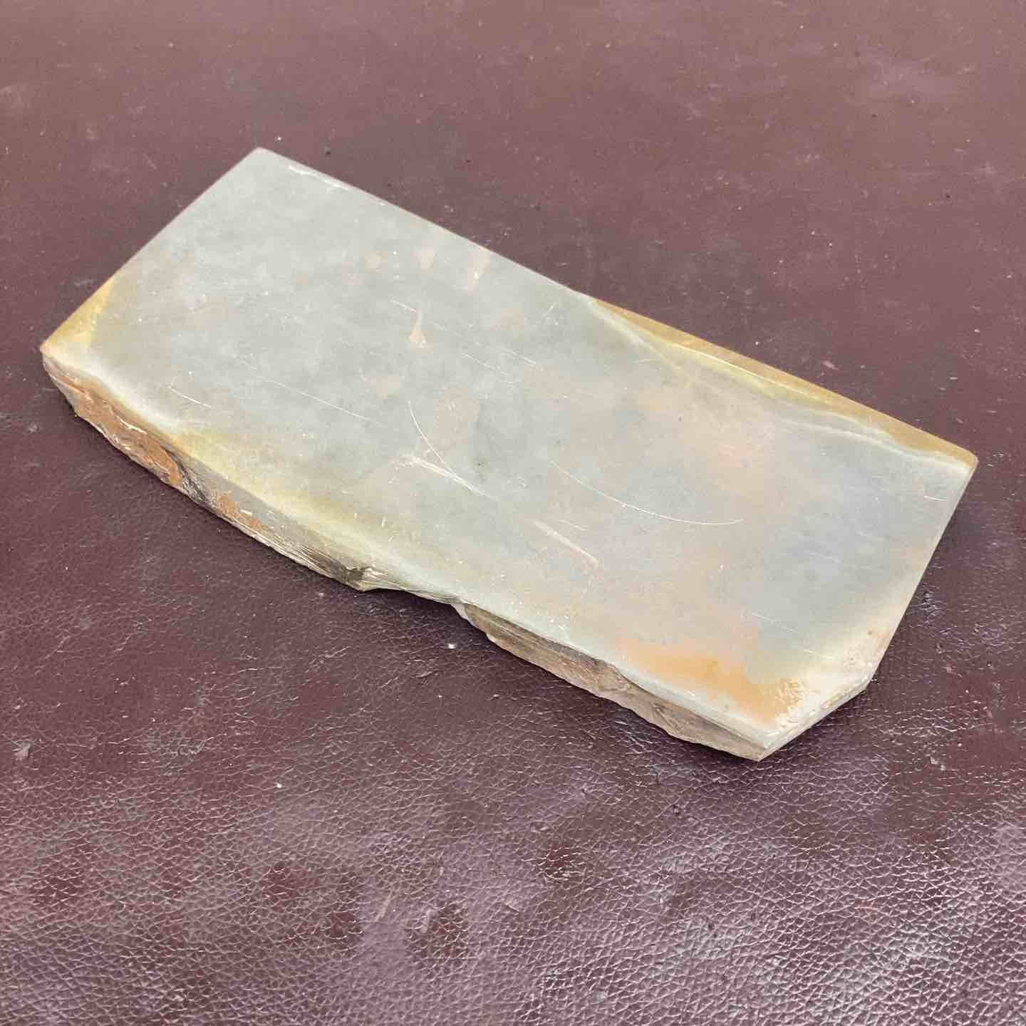 中古美品】 天然砥石 産地不明 1.1Kg 正本山？ 沼田？ 【東大和店 