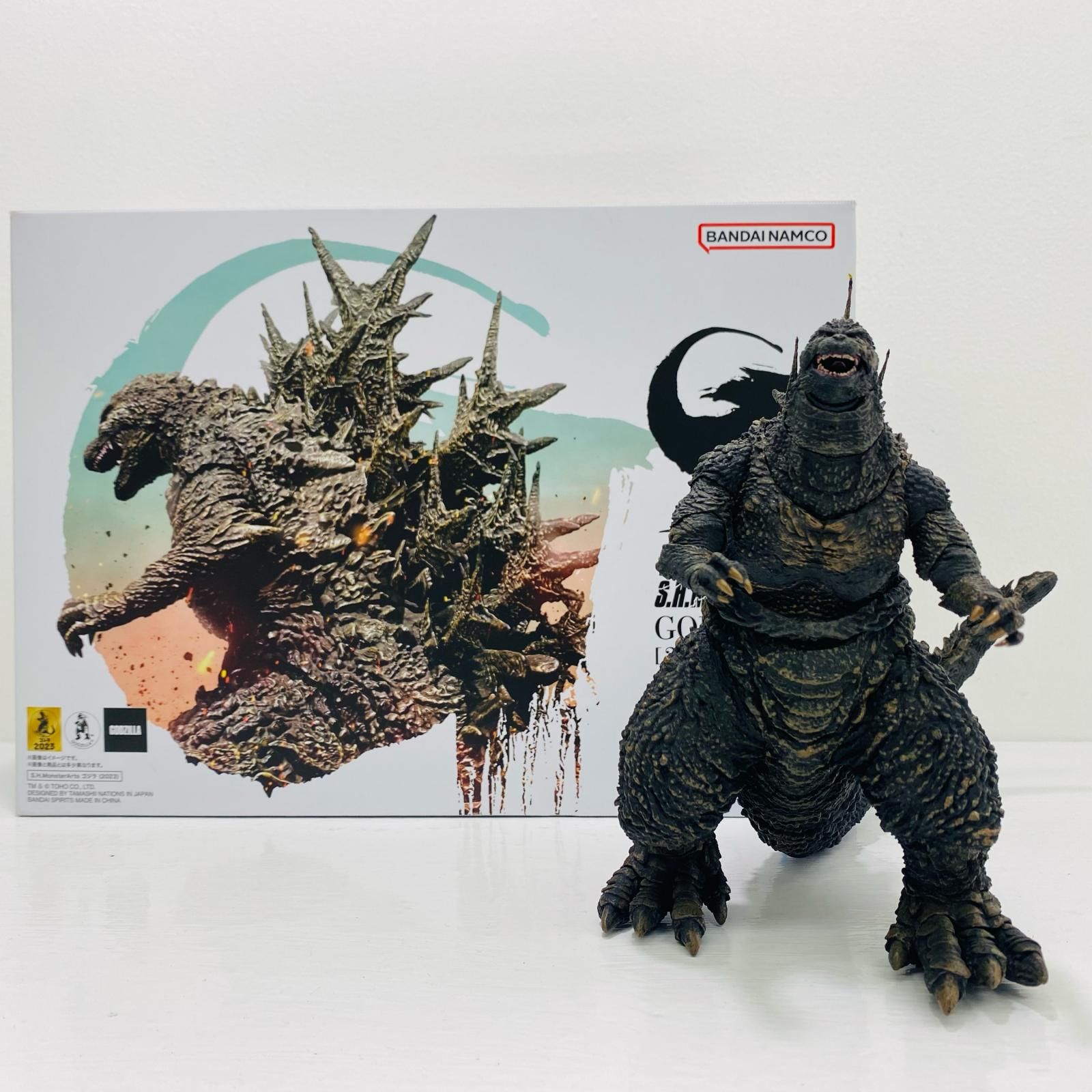 中古 S.H.MonsterArtsゴジラ(2023)「ゴジラ-1.0」 - メルカリ