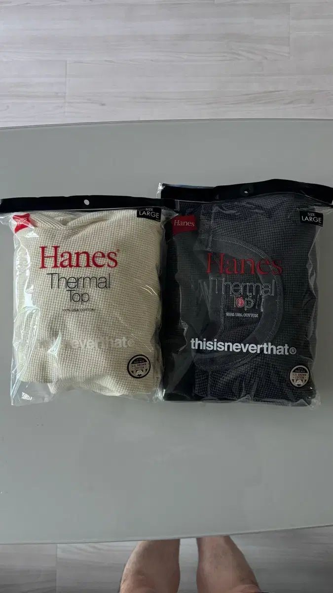thisisneverthat(ディスイズネバーザット) HANES(ヘインズ) サーマル
