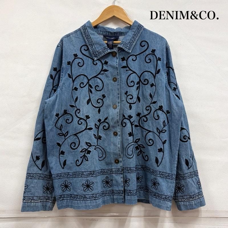 デニムダンガリー 総刺繍ジャケット 160 【公式通販】