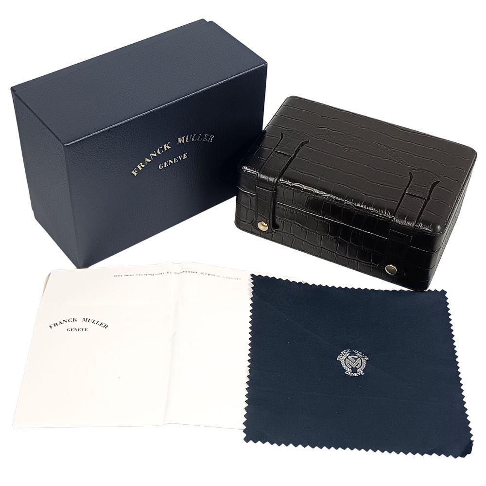 FRANCK MULLER アクセサリーケース ブラック 時計 空箱 リボン FRANCK MULLER アクセサリーケース ブラック 時計 空箱 リボン 【公式