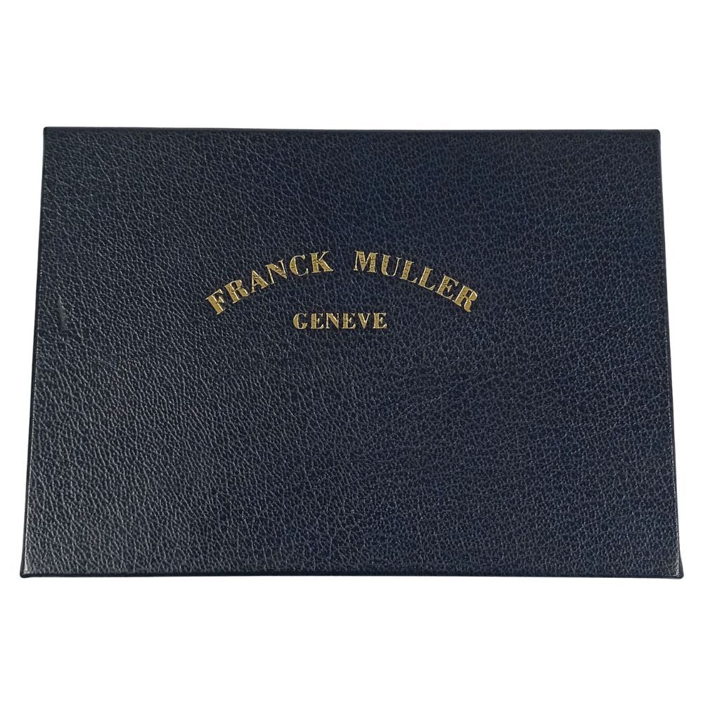 FRANCK MULLER フランクミュラー 時計用ケース 空き箱 ブラック 保証書