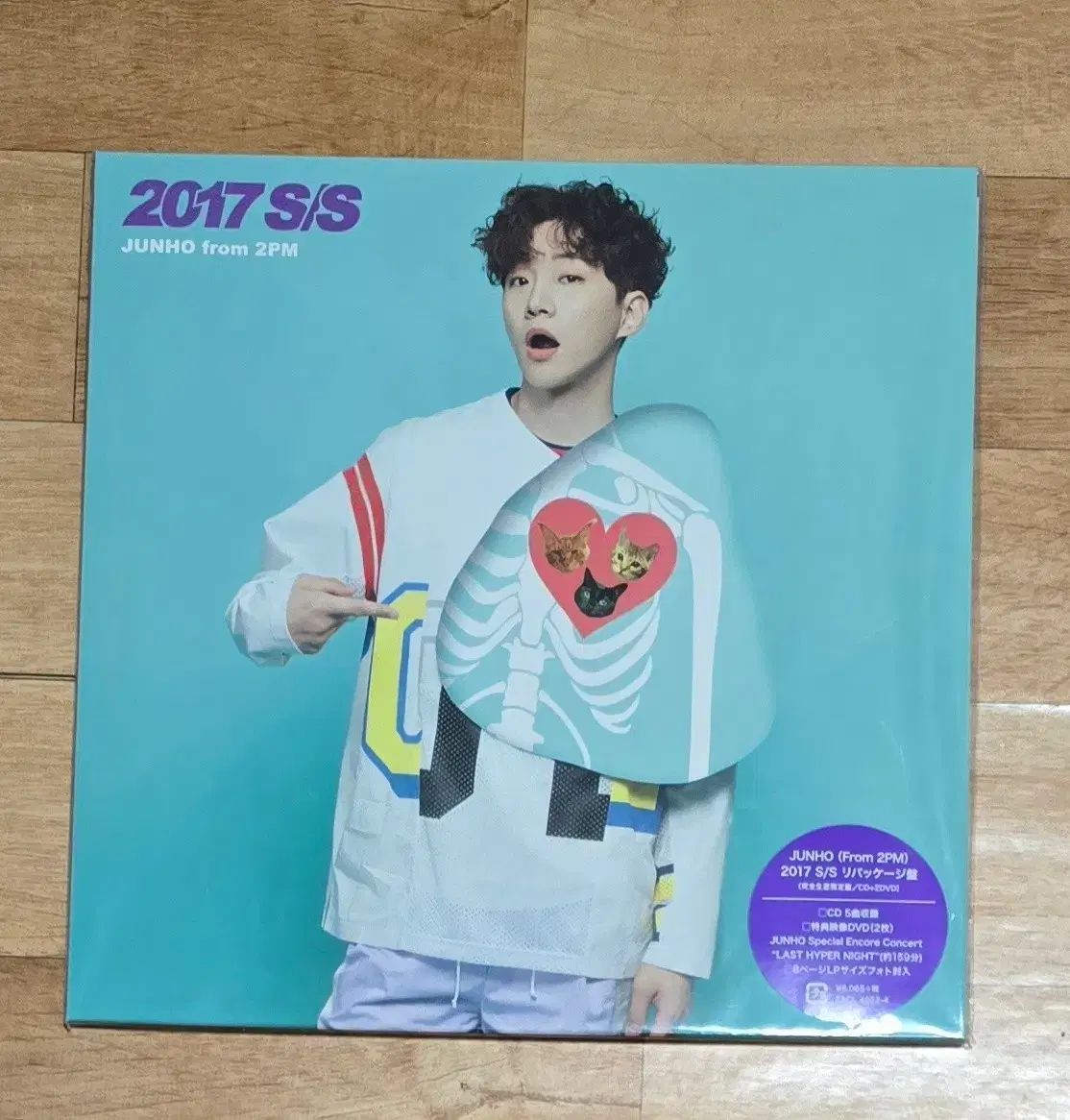 未開封‼︎】JUNHO「2017 S/S」LP サイズ盤 2017 S/S ﾘﾊﾟｯｹｰｼﾞ盤【完全