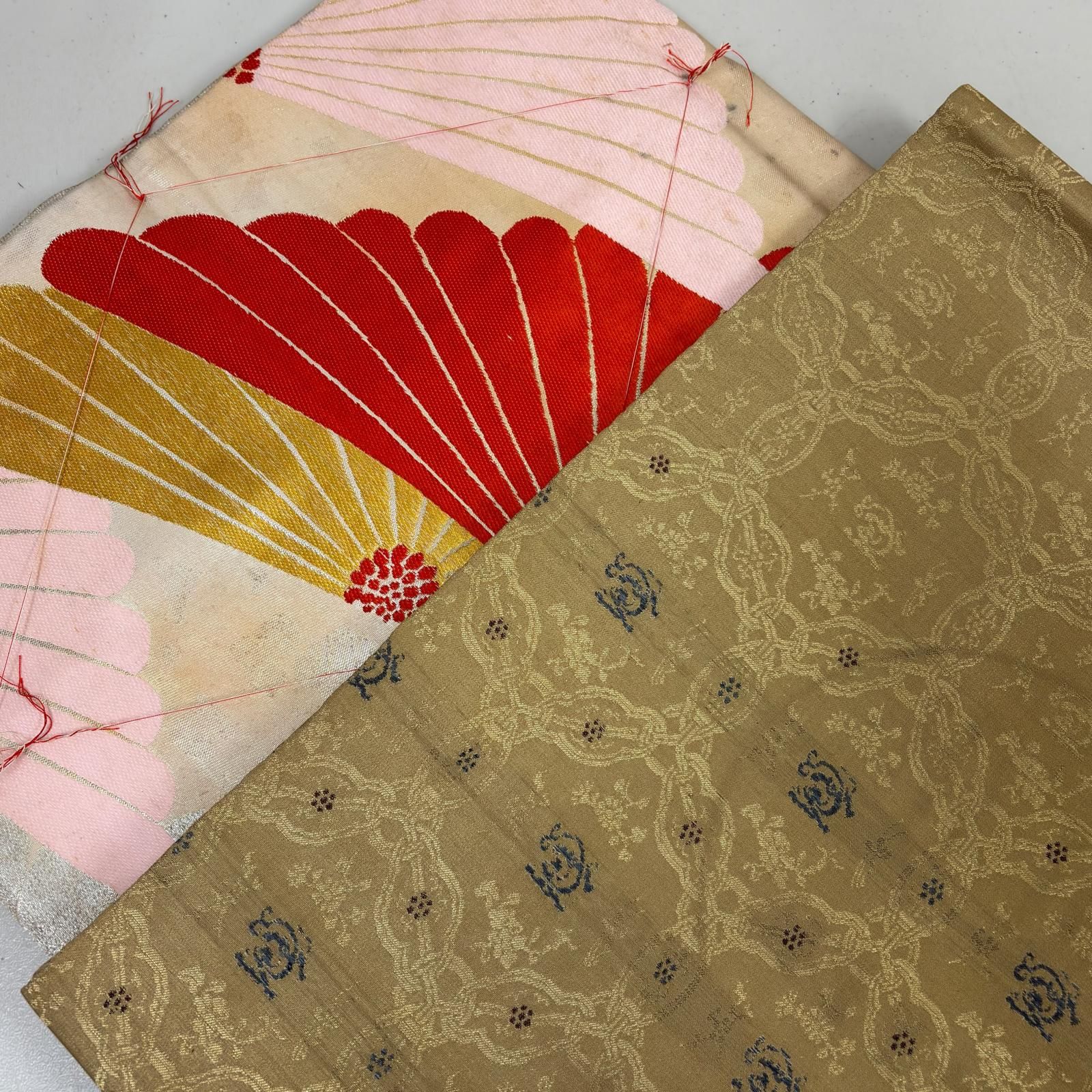 まとめ売りNo.230着物名古屋帯いろいろ14点まとめ売り着物生地 リメイク アンティーク 名古屋帯 14本 帯まとめ売り リメイク材料 Y-047 - メルカリ