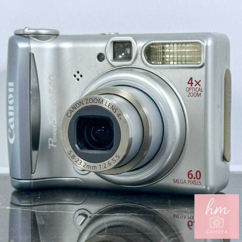 カメラ Canon PowerShot A540 シルバー コンパクトデジタルカメラ 600