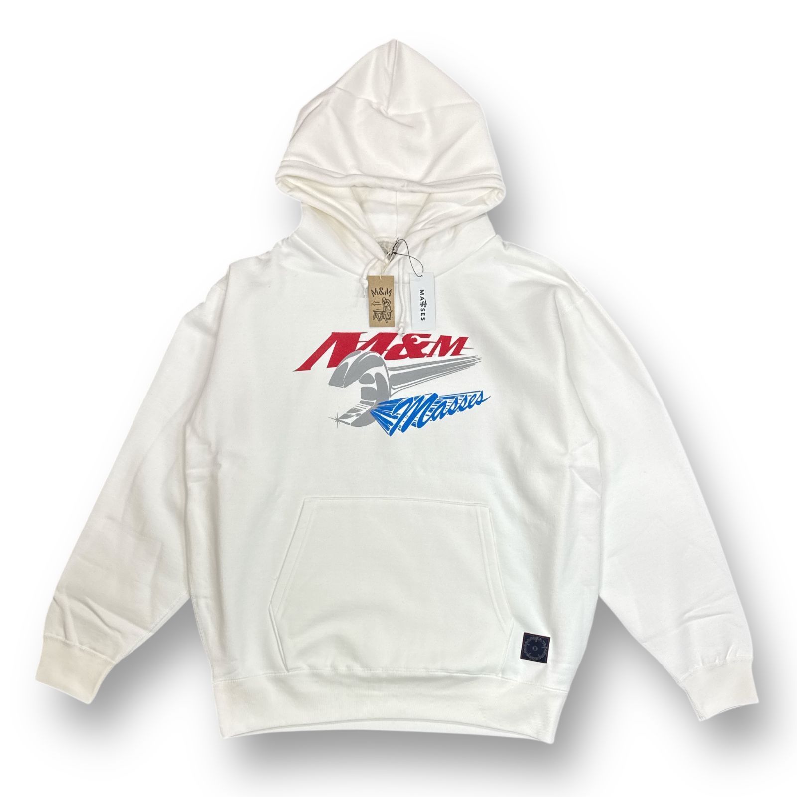 参考上代25300円 未使用 MASSES × M&M 24AW SWEAT HOODED WRENCH M