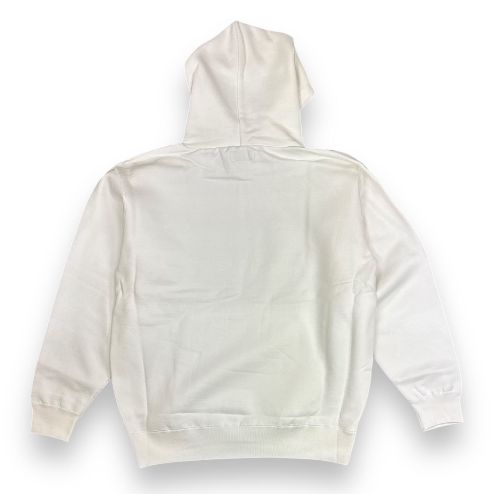 参考上代25300円 未使用 MASSES  × M&M 24AW SWEAT HOODED WRENCH M レンチスウェットフーディー パーカー マシス  × エムアンドエム ホワイト L （82343A） 参考上代25300円 未使用 MASSES × M&M 24AW SWEAT HOODED WRENCH M