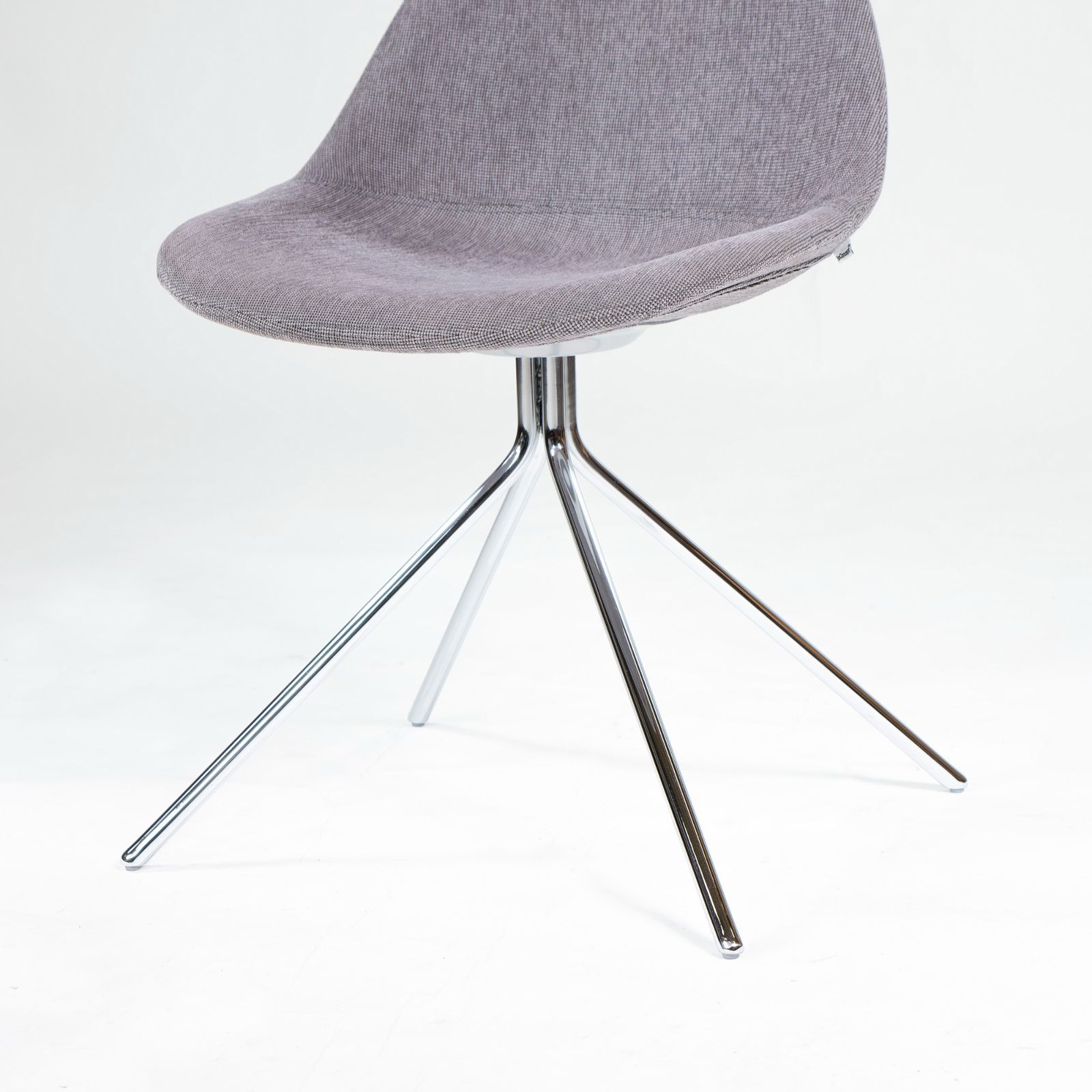 ダイニングチェア ボーコンセプト BoConcept Ottawa オタワ グレー系 ファブリックチェア カリムラシッド Karim Rashid 名作 有機的フォルム 曲線美 デザイナーズ 北欧モダン ミッドセンチュリー 1脚 USED ダイニングチェア ボーコンセプト BoConcept Ottawa オタワ グレー系