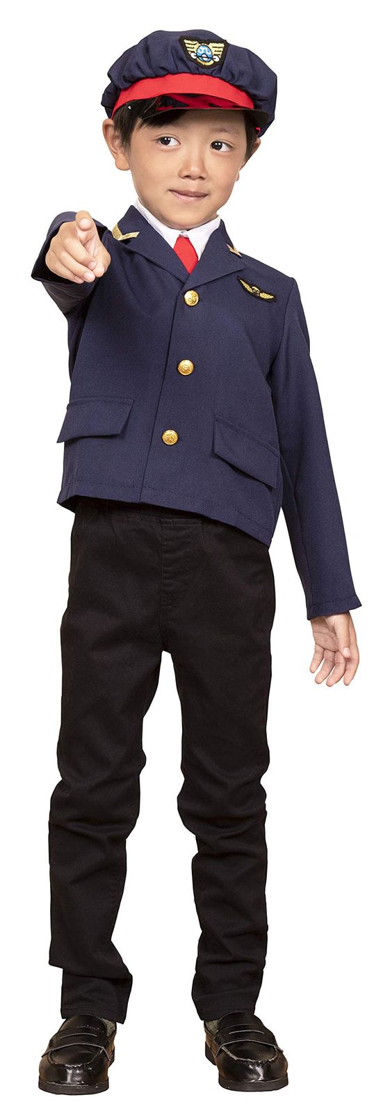 クリアストーン(Clearstone) キッズジョブ コスプレ ハロウィン 運転手さん キッズ 男の子 120cm ネイビー [運転手さん] [120]