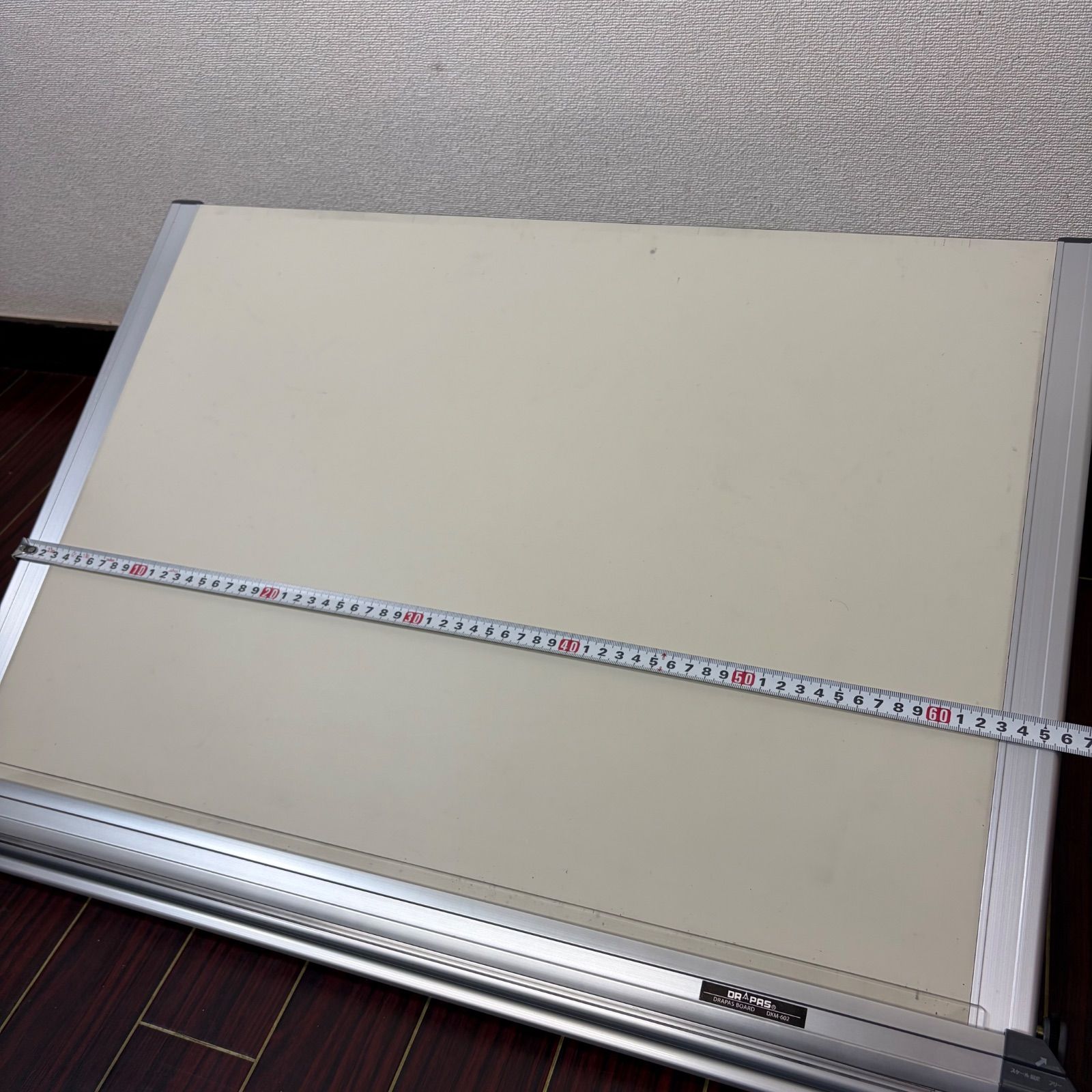 DRAPAS DXM-602 製図板 A2 平行定規 角度調整スタンド付 専用バッグ付 